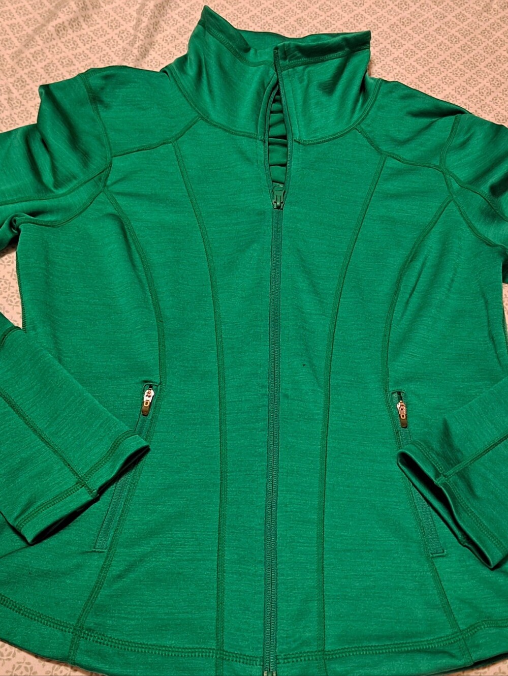 Zella Women's Green Full-Zip Performance Jacket Sz Small